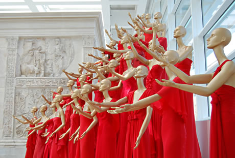 Expozitie Valentino la Ara Pacis Roma