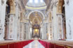Interno Basilica Di San Pietro Nella Città Del Vaticano