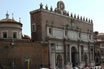 Porta Del Popolo A Roma