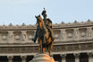 Statua Equestre A Il Vittoriano A Roma