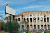 Via Sacra Ed Il Colosseo A Roma