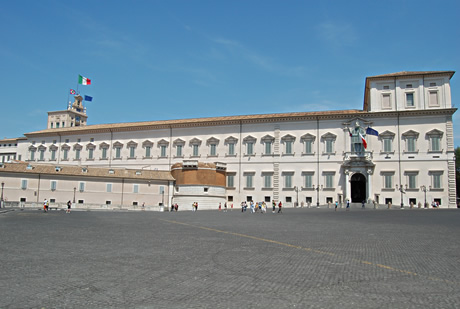 Palatul Quirinale resedinta presedintelui Italiei foto